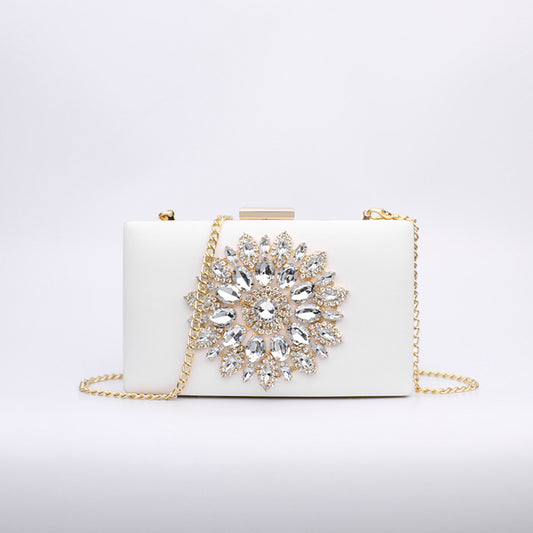 Celine Diamond Detail Evening Clutch