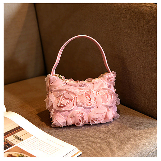 Aya Rose Lace Bag