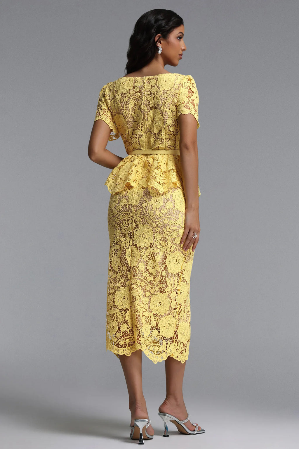 Quinn Short Sleeve Lace Dress