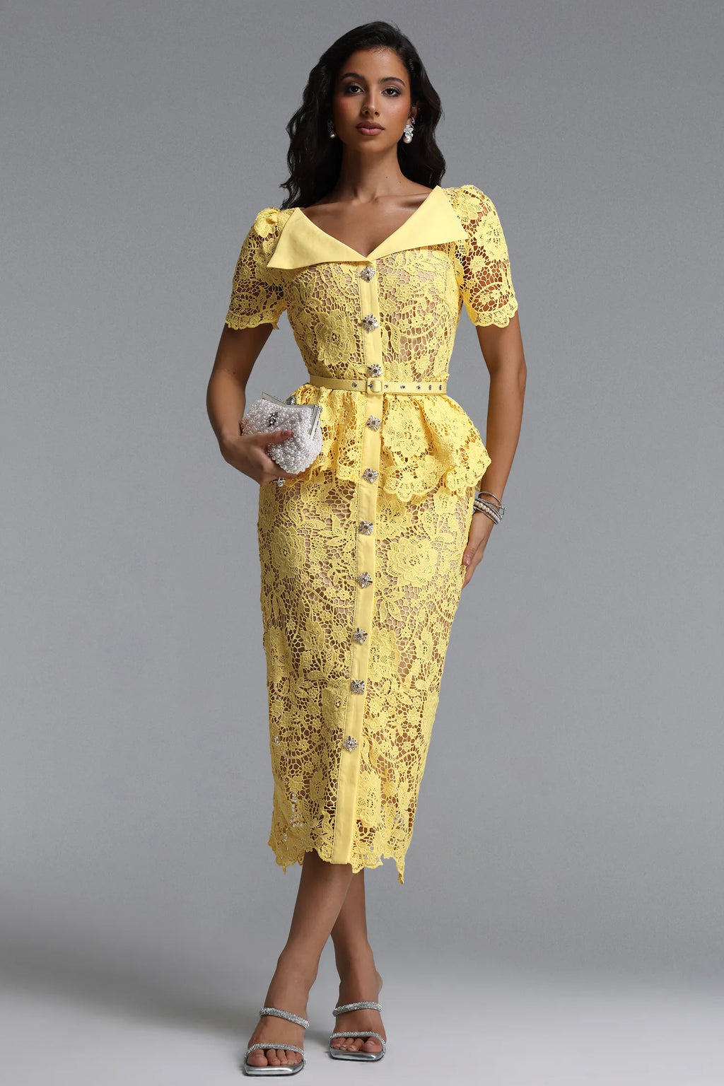 Quinn Short Sleeve Lace Dress