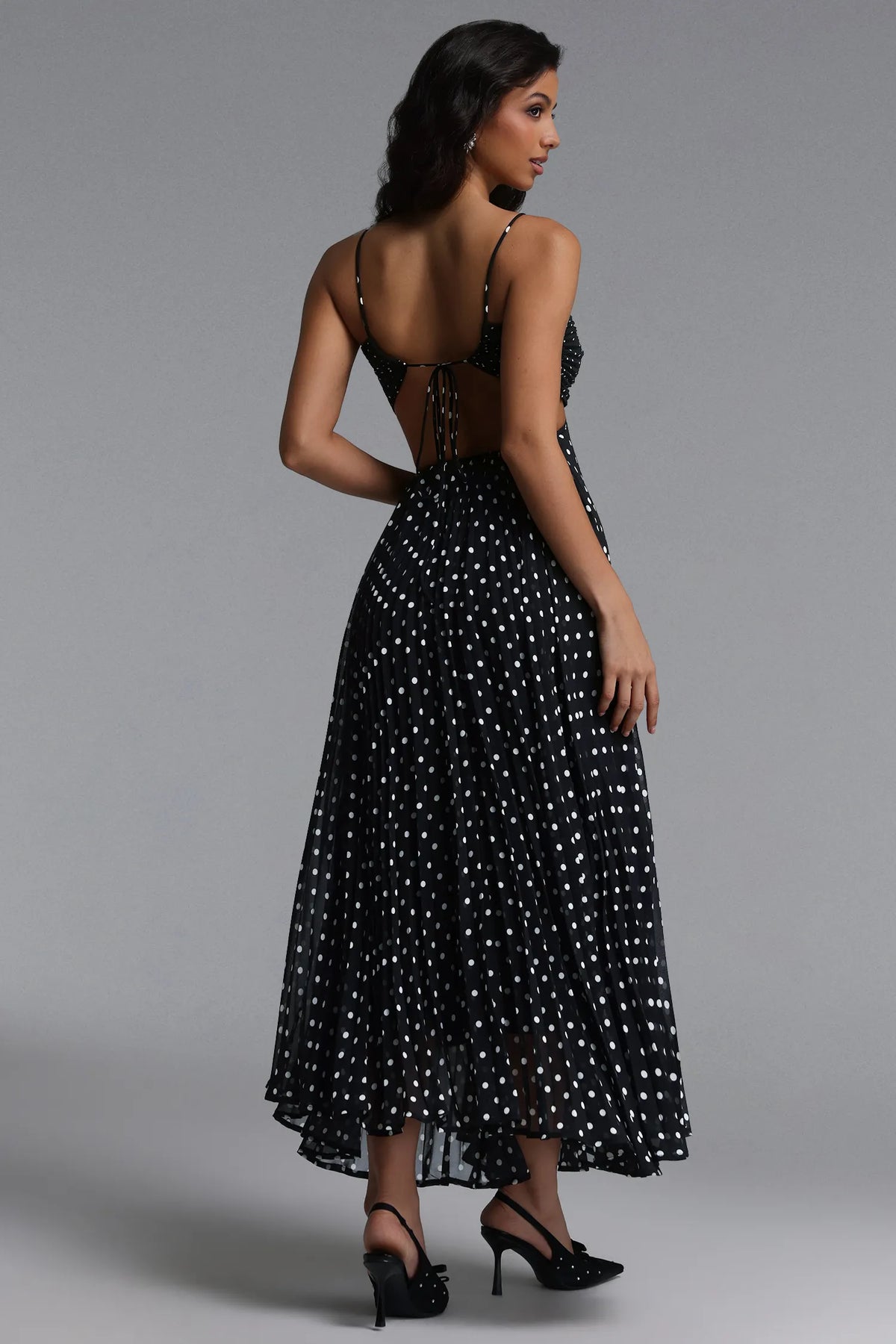 Loka Polka Dot Maxi Dress