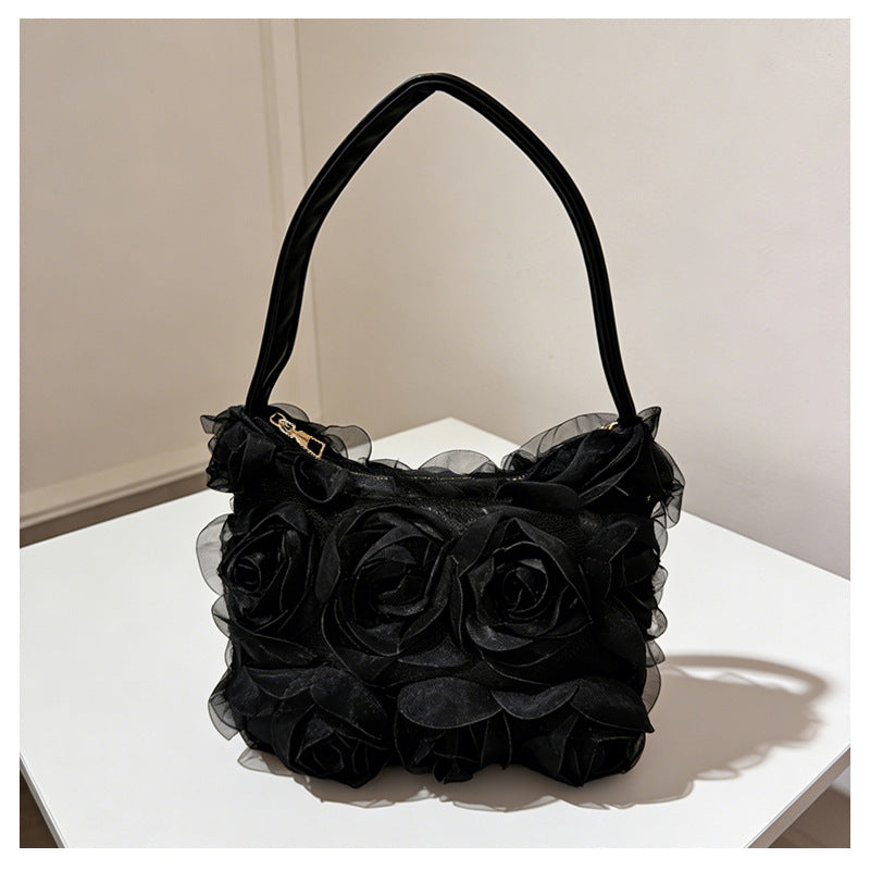 Aya Rose Lace Bag