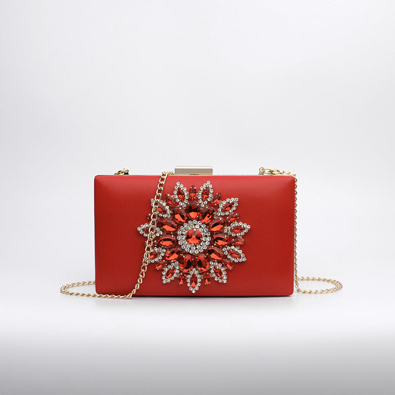 Celine Diamond Detail Evening Clutch