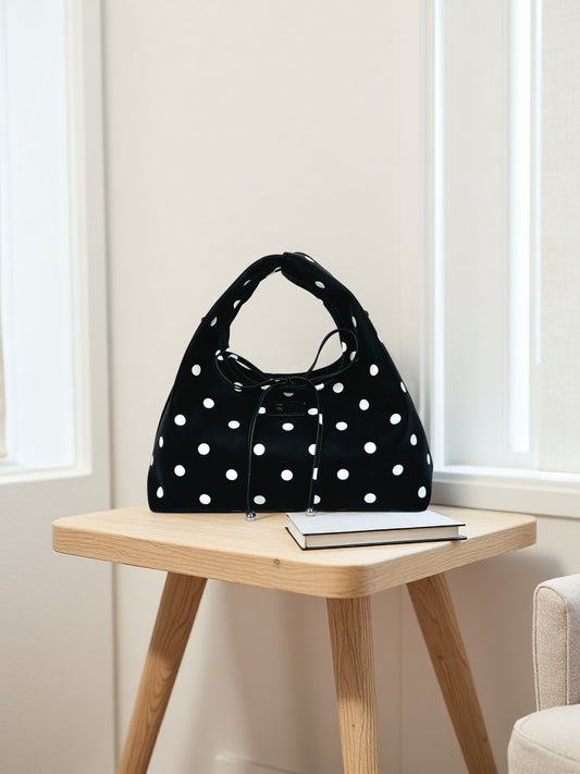Auri Polka Dot Shoulder Bag