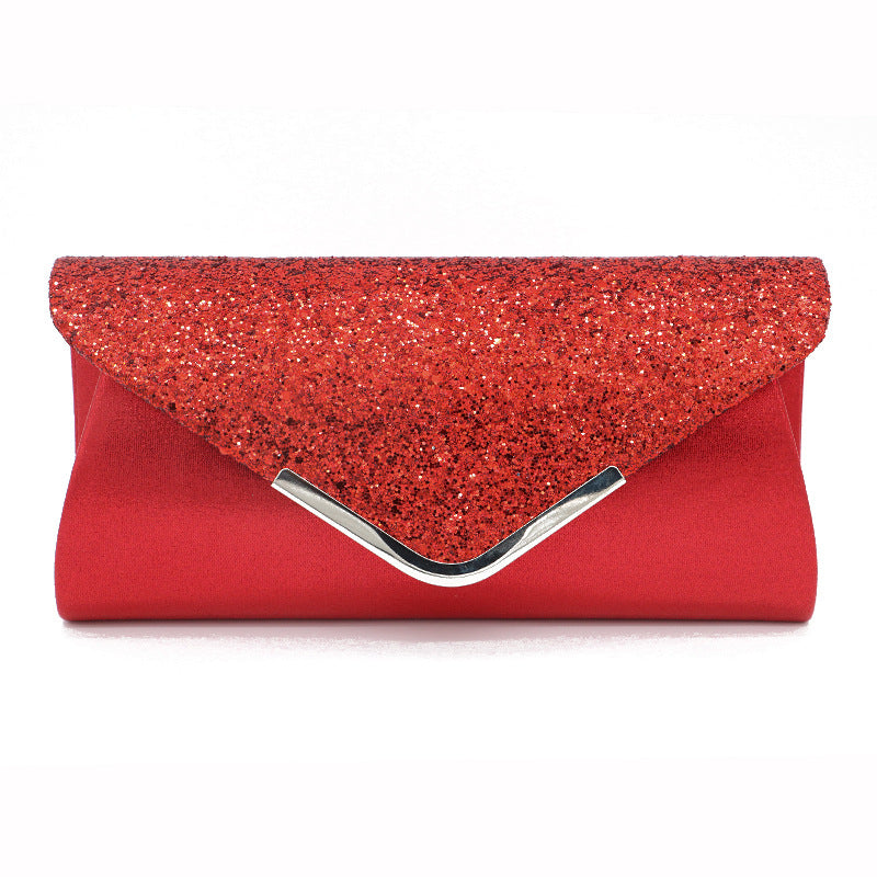 Estelle Sequined Clutch Bag