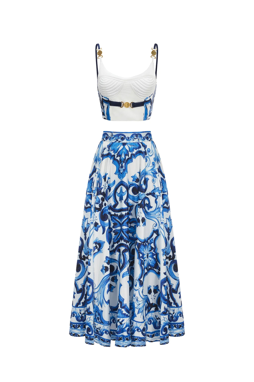 Kaona Halter Floral 2 Piece Set