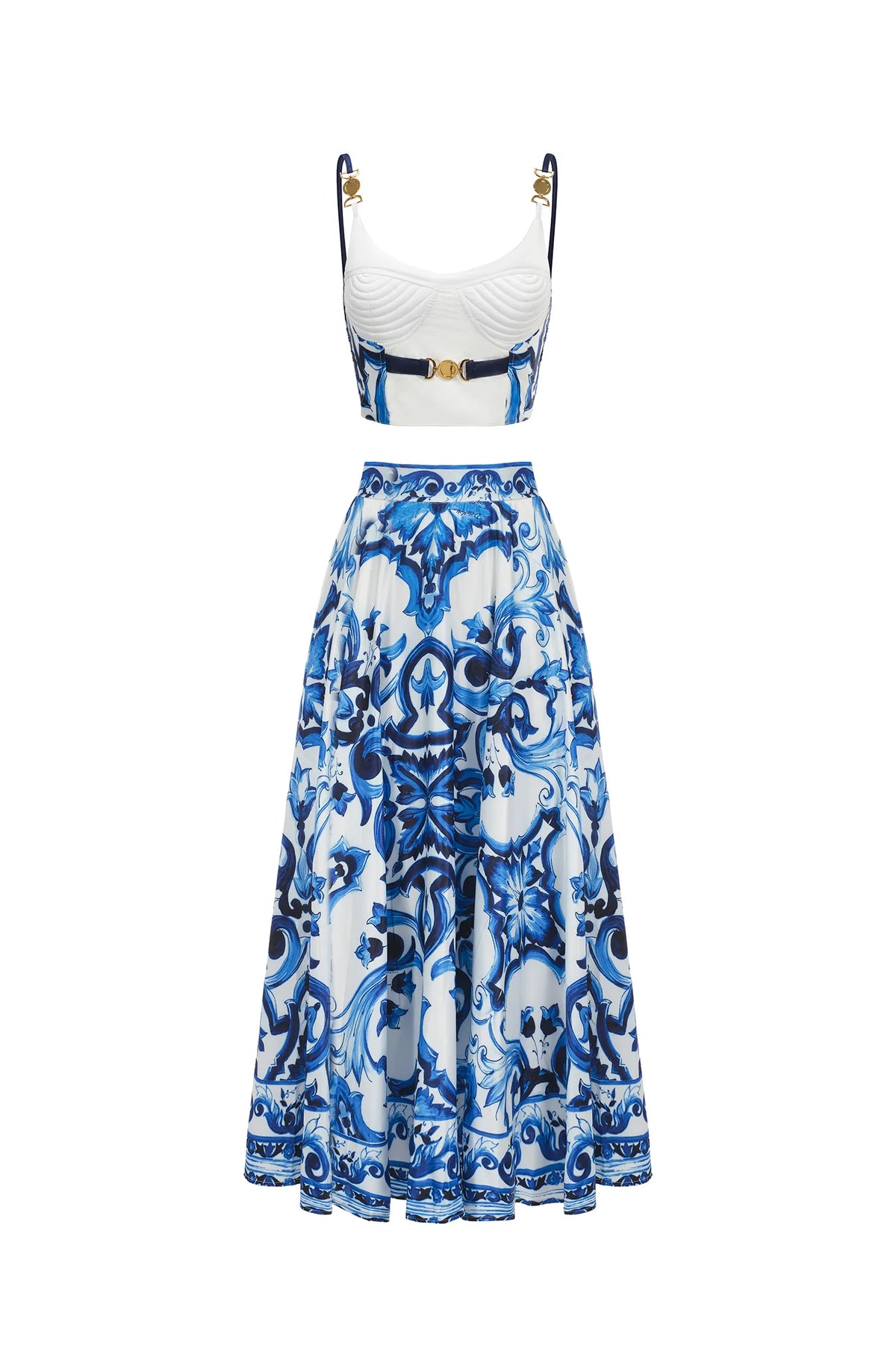 Kaona Halter Floral 2 Piece Set