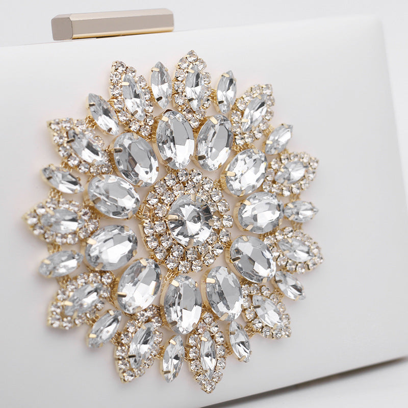 Celine Diamond Detail Evening Clutch