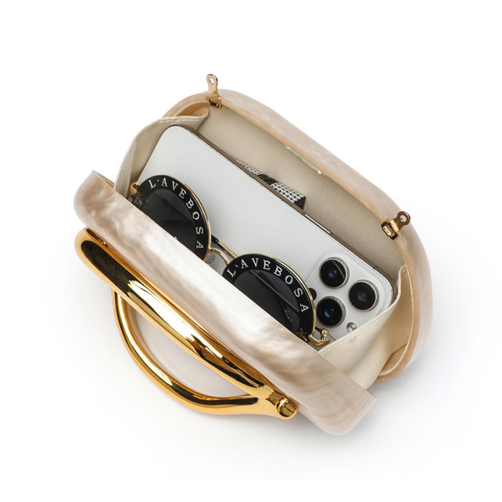 Thea Oval Evening Clutch