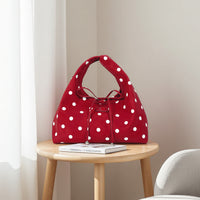 Auri Polka Dot Shoulder Bag