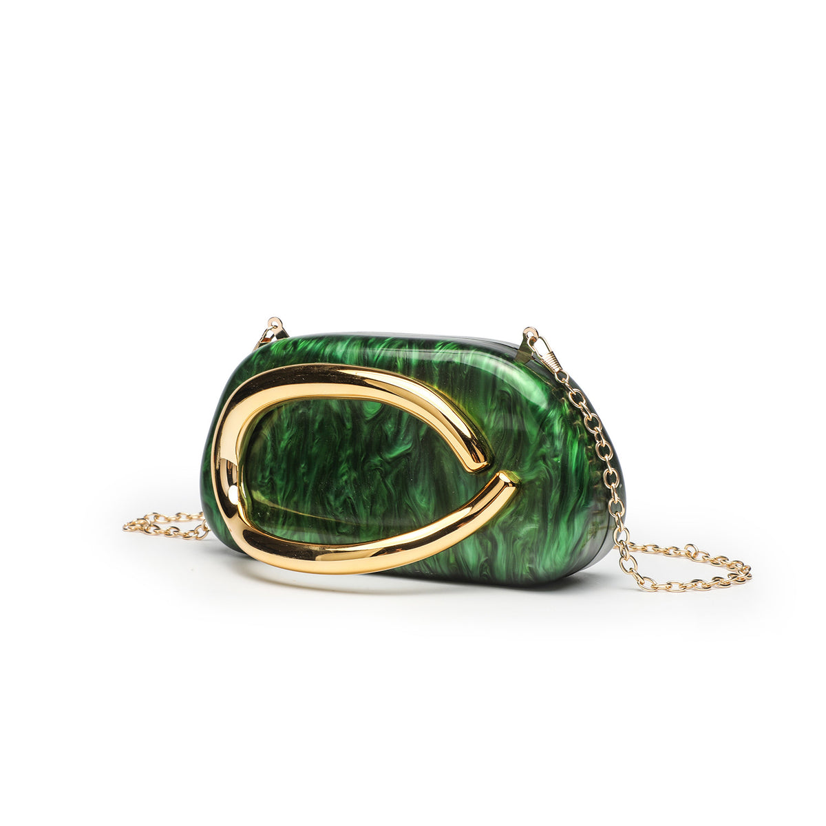 Thea Oval Evening Clutch