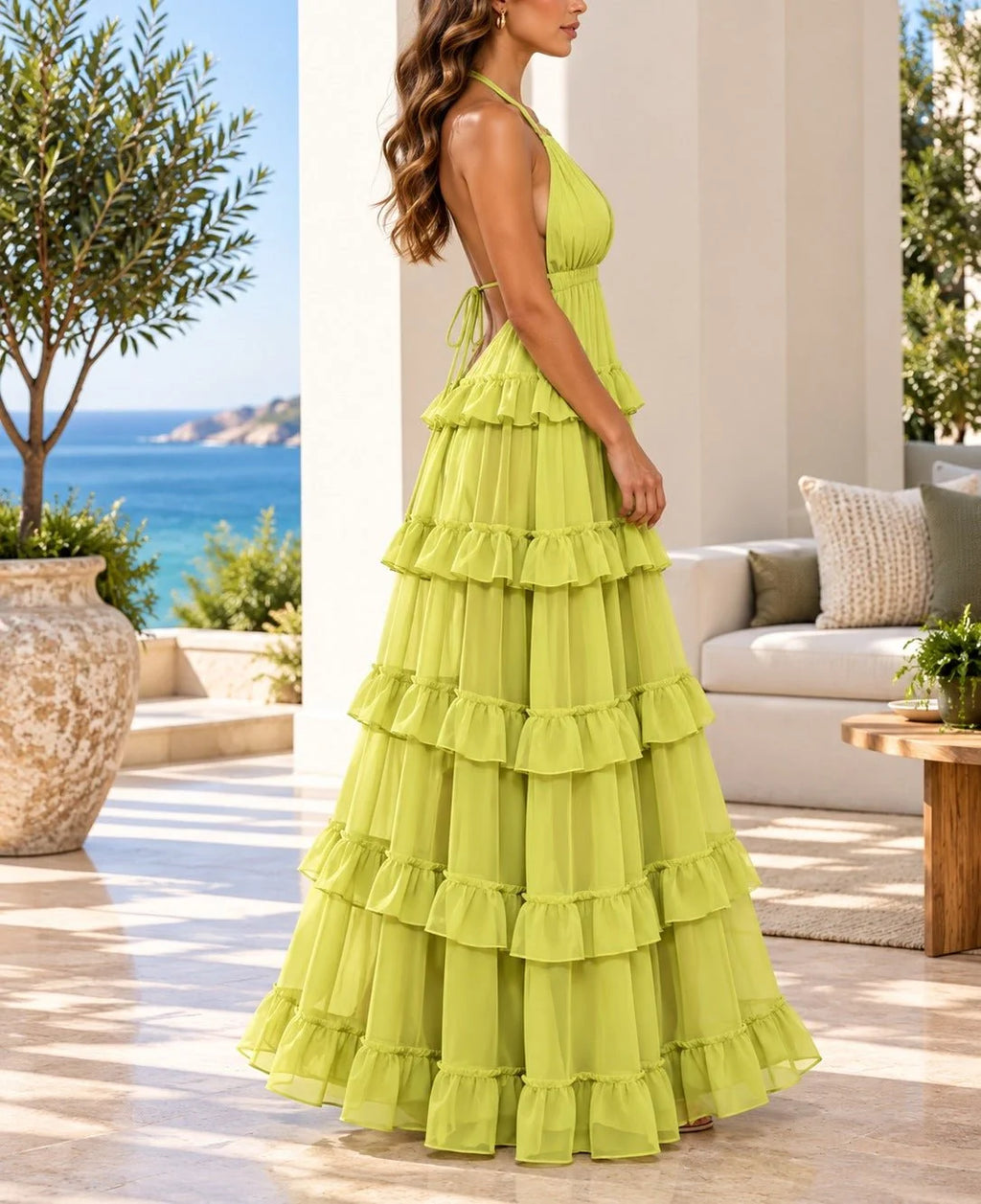 June Layered Maxi Dress