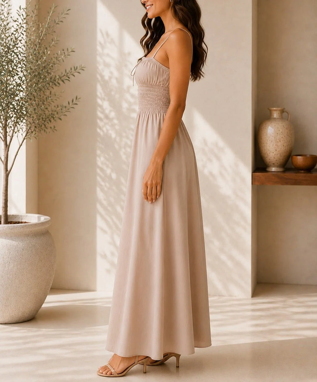 Nola Strappy Maxi Dress