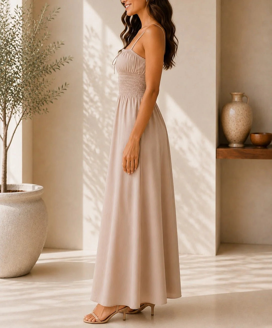 Nola Strappy Maxi Dress