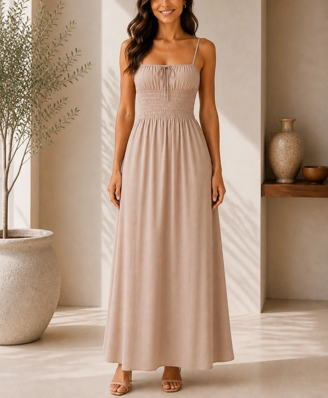 Nola Strappy Maxi Dress
