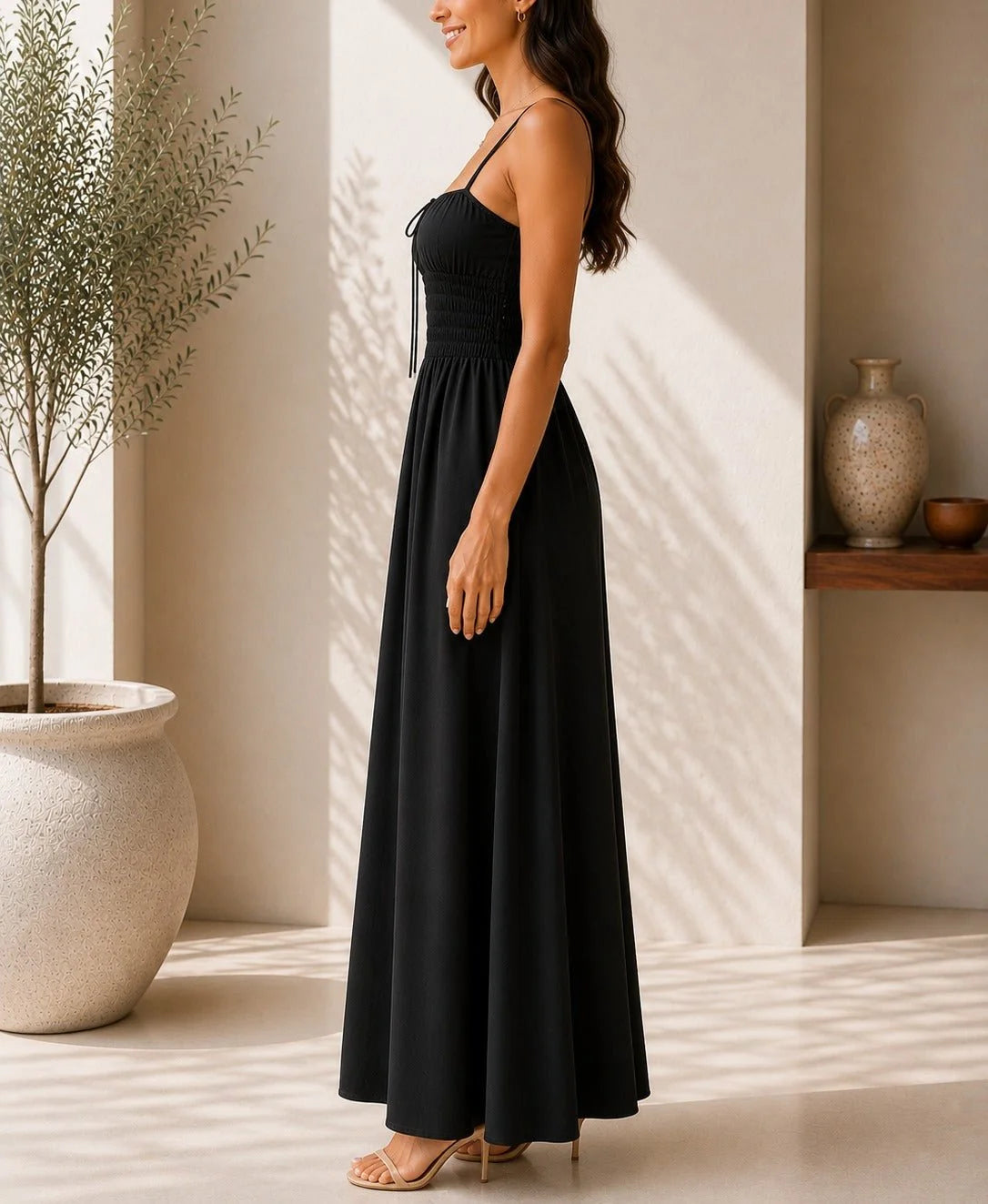 Nola Strappy Maxi Dress