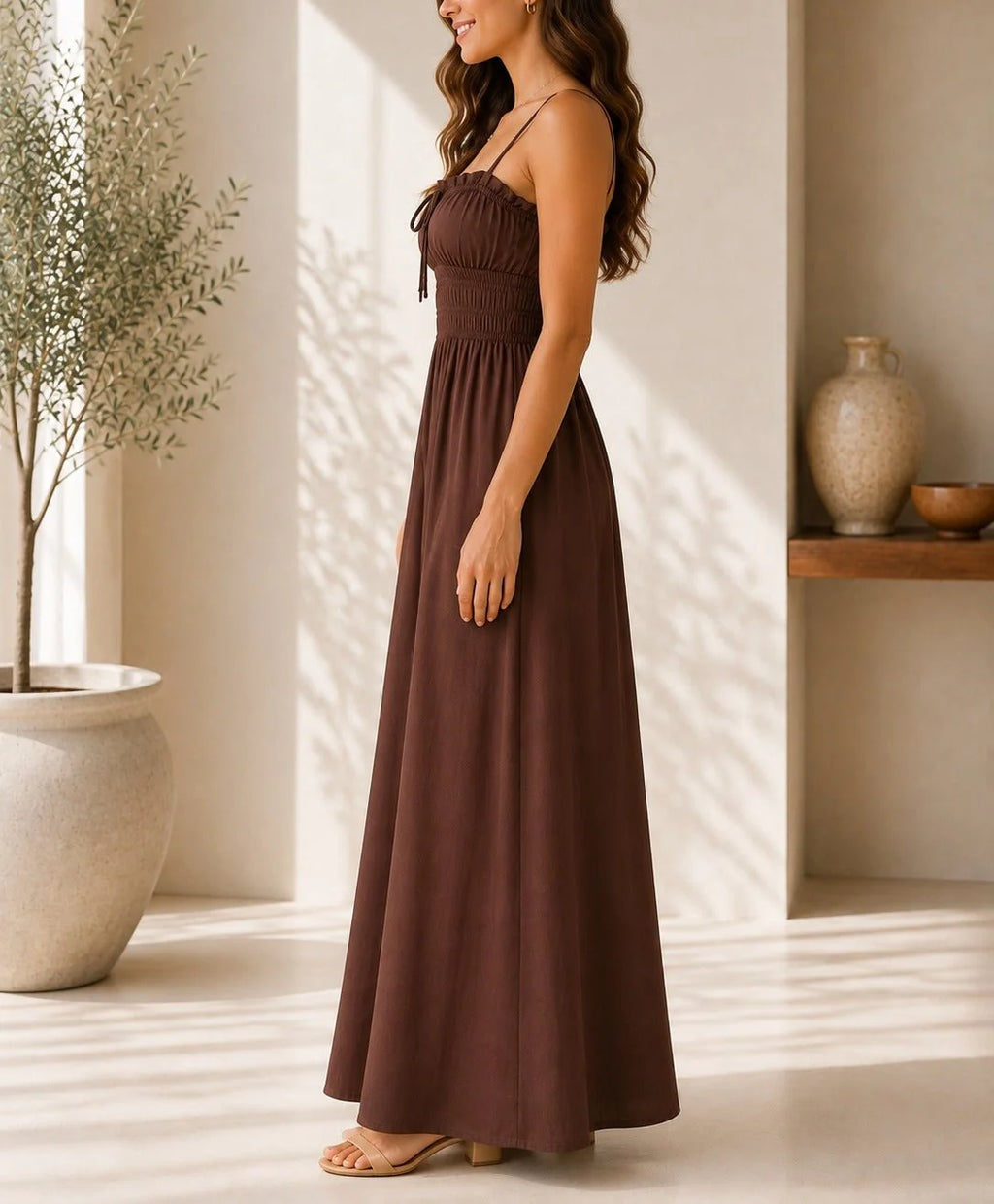Nola Strappy Maxi Dress
