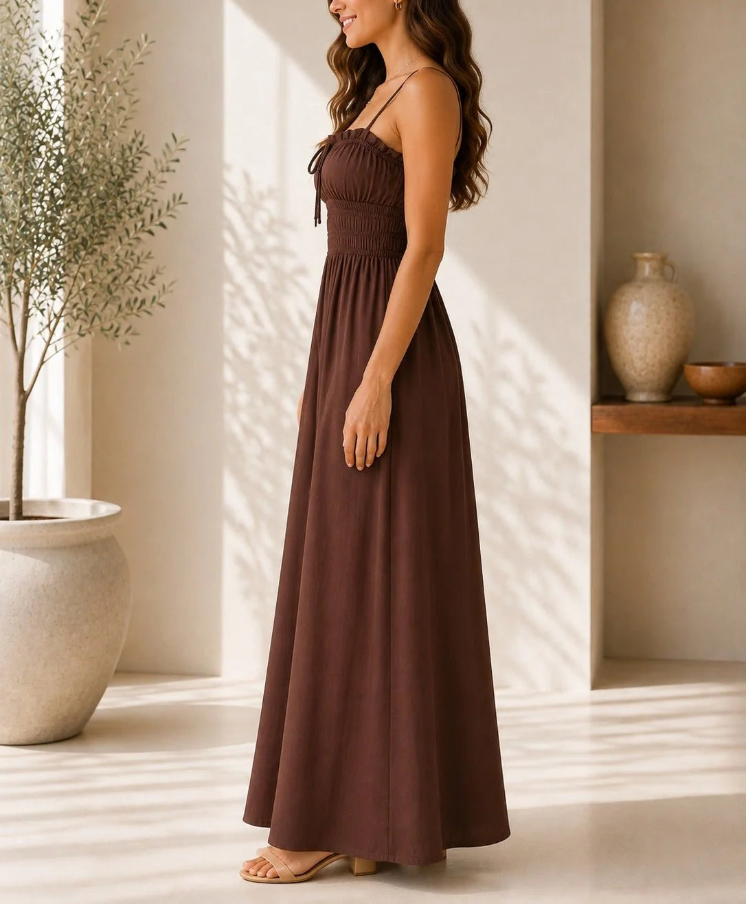 Nola Strappy Maxi Dress