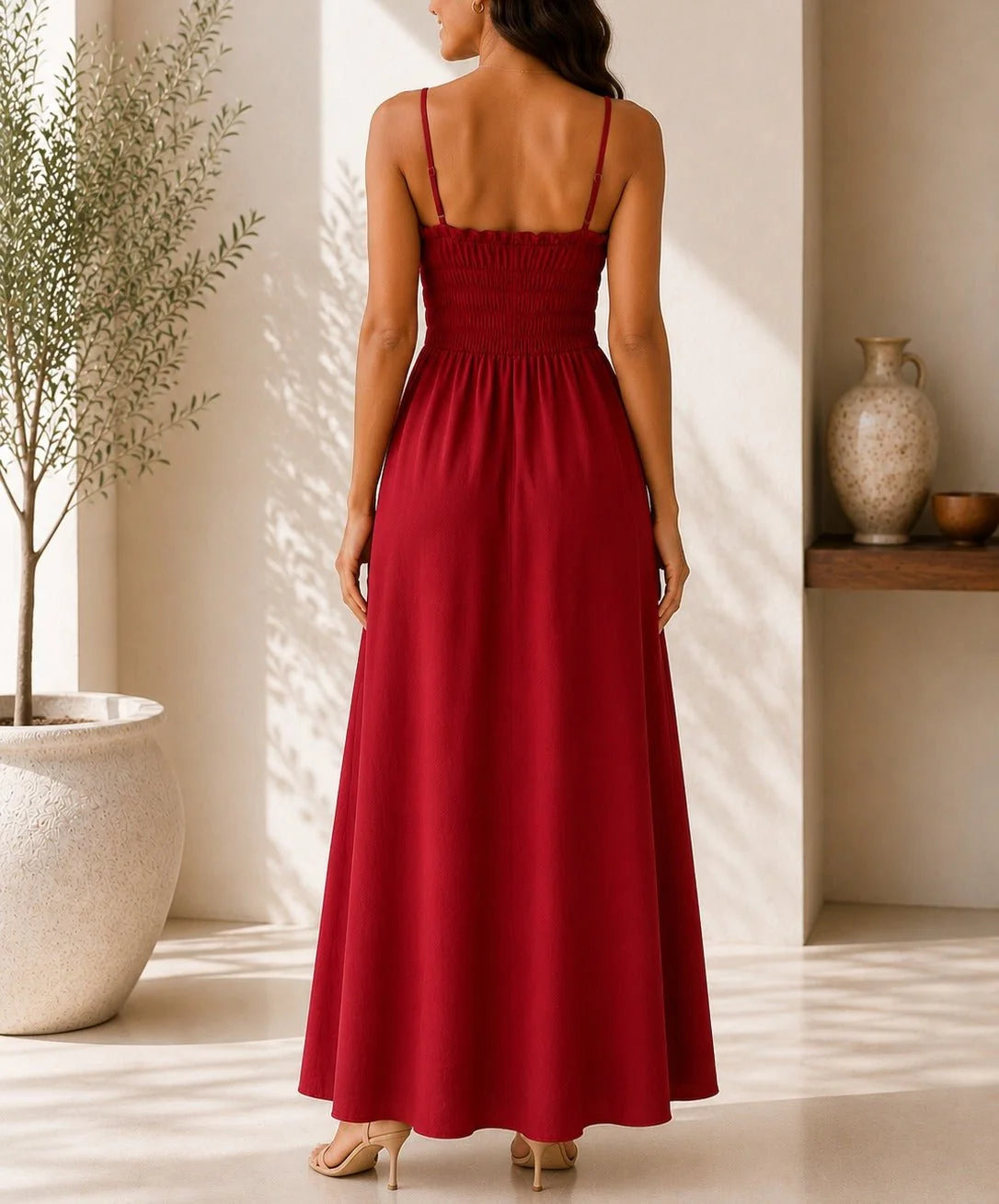Nola Strappy Maxi Dress