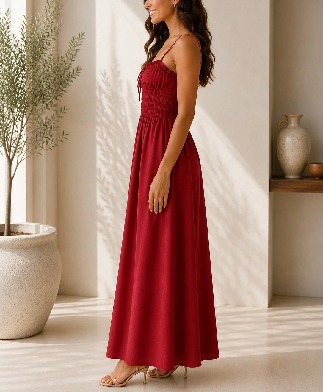 Nola Strappy Maxi Dress