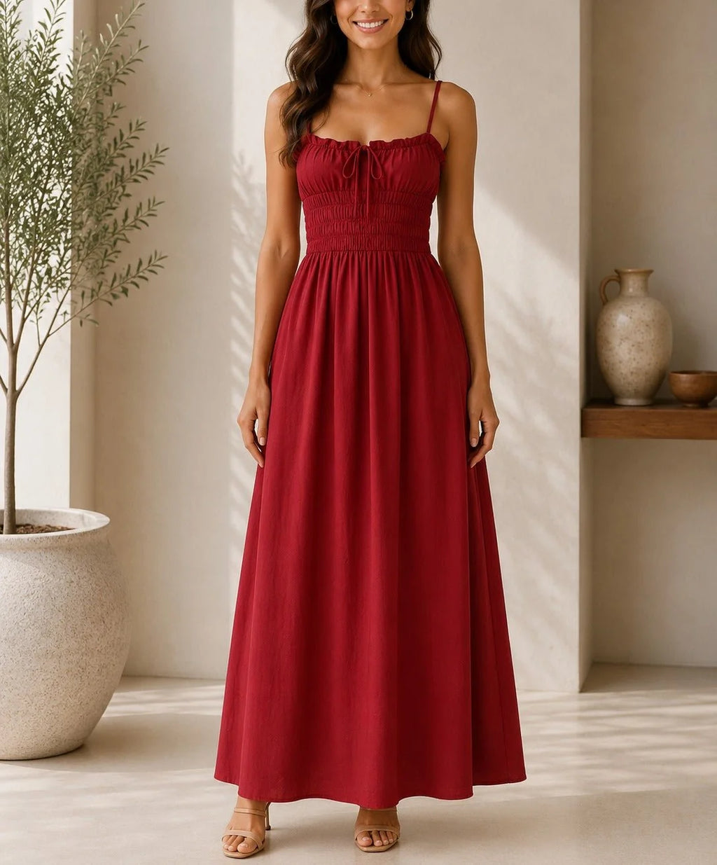 Nola Strappy Maxi Dress