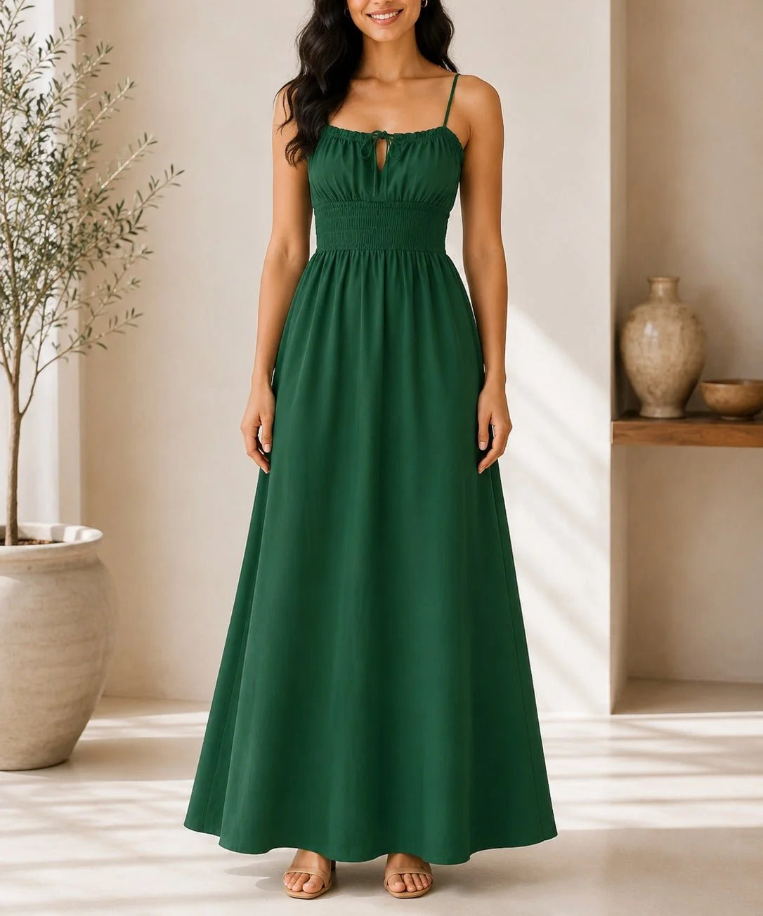 Nola Strappy Maxi Dress