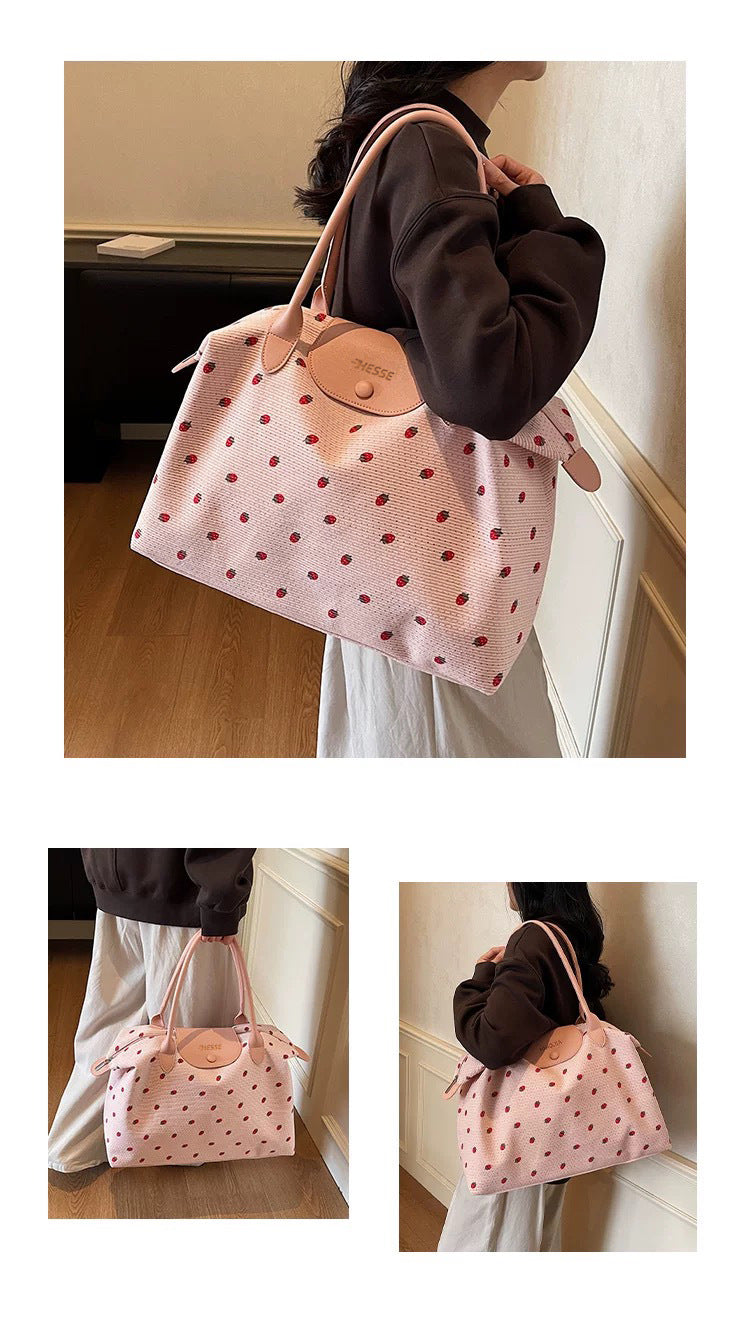 Ria Polka Dot Tote Bag